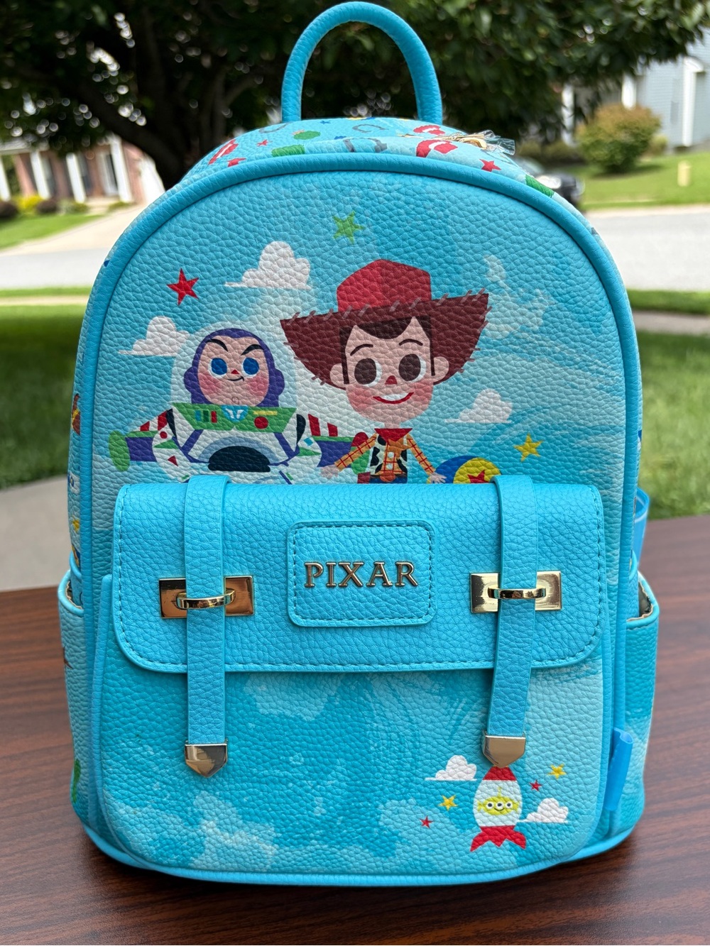 WondaPop Disney Pixar Toy Story Woody Buzz Alien Mini Backpack NWT